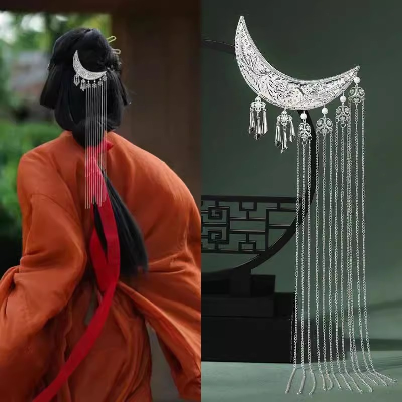 1pc Hanfu Accessories Long Tas - Hanbok Hair Pin recension och pris