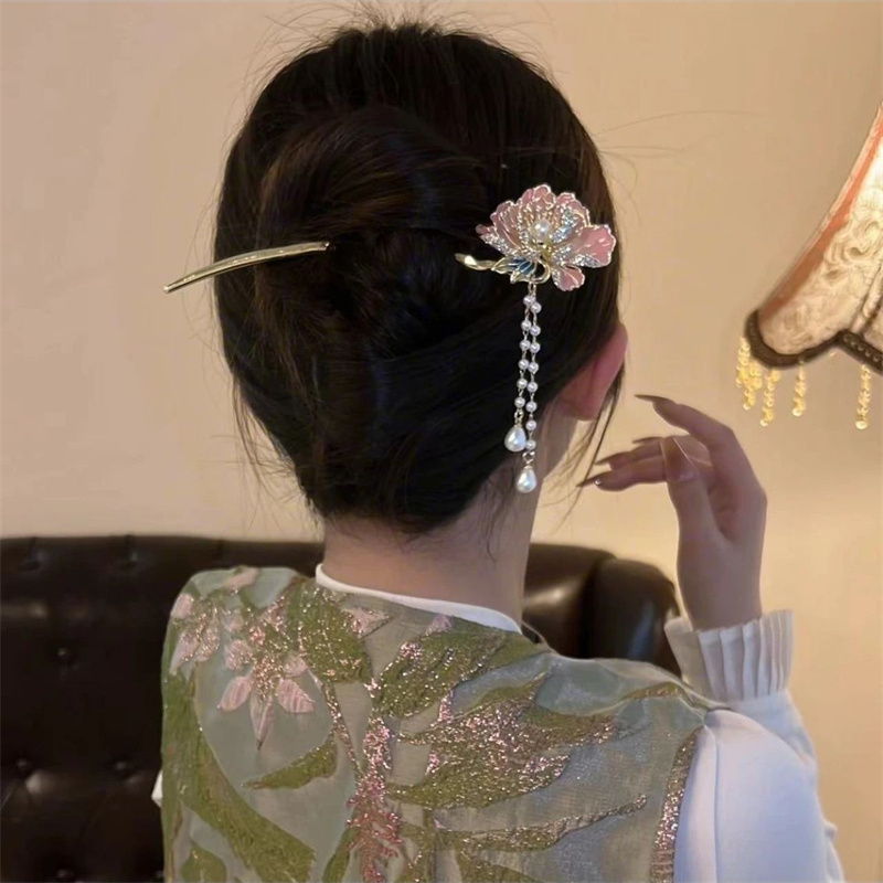 Tassel Hanfu Hair Chopsticks H - Hanbok Hair Pin recension och pris